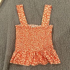 Urban Outfitters smocked tank top